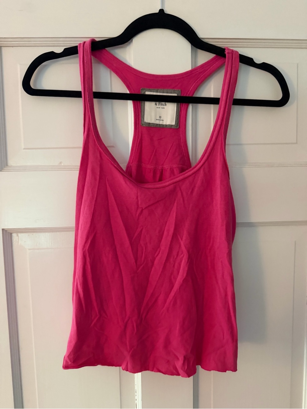 Vintage Abercrombie & Fitch Hot Pink Racerback Tank